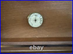 Beautiful Wood Cigar Humidor Box Very Nice
