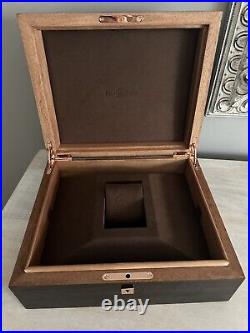 Bell & Ross Wooden Display Watch Box Cigar Humidor Rare Limited Edition