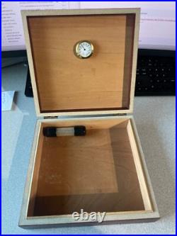 Bernie Madoff Cigar Humidor with extras what a great conversation piece Bernie Madoff Cigar Humidor with extras what a great conversation piece