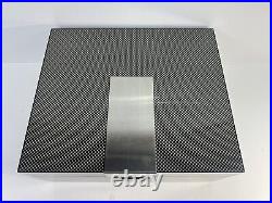 Bey-Berk 50 Carbon Fiber Sero Cigar Humidor Desk With Humidistat Box Office