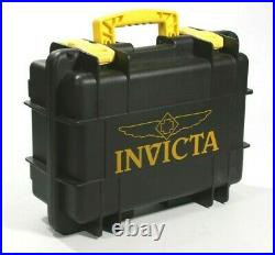 Black Invicta Watch Padded Large Hard case make a great Cigar Humidor