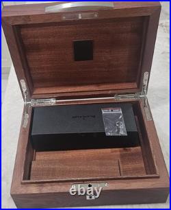 Blancpain Oak Wood Humidor With Original Humidity Regulation Kit Limited Edition
