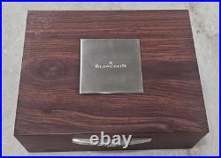 Blancpain Oak Wood Humidor With Original Humidity Regulation Kit Limited Edition