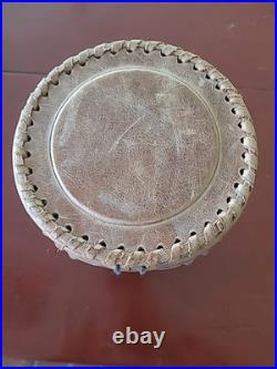 Bolivar Cigar Leather HUMIDOR Measures 8 7/8 H x 5 1/2 Diameter