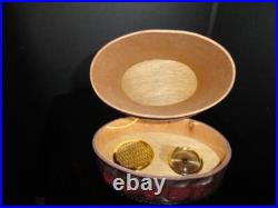 Bolivar Leather Cigar Storage Humidor Measures 9 L x 6.5 W x 4 D