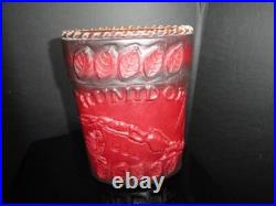 Bolivar Leather Cigar Storage Humidor Measures 9 L x 6.5 W x 4 D