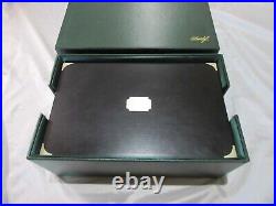 Boxed DAVIDOFF Humidor Cigar Cigarette Storage Case + Key Luxury Goods Used