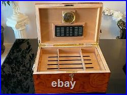 Broadway 150 Cigar Humidor with Inlay Hygrometer