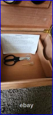 Burlwood Cigar Humidor