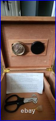 Burlwood Cigar Humidor