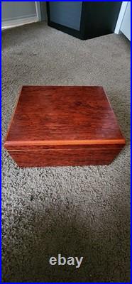 Burlwood Cigar Humidor