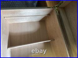 CAO AMERICA Series Humidor High Gloss Wood Cigar Box Patriotic Flags Eagle