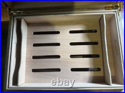 CAO AMERICA Series Humidor High Gloss Wood Cigar Box Patriotic Flags Eagle