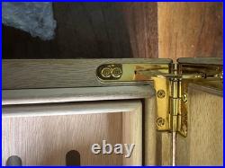 CAO AMERICA Series Humidor High Gloss Wood Cigar Box Patriotic Flags Eagle