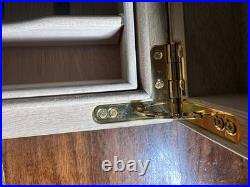 CAO AMERICA Series Humidor High Gloss Wood Cigar Box Patriotic Flags Eagle