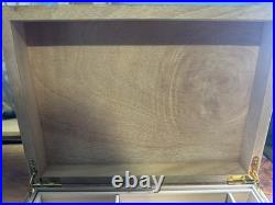 CAO AMERICA Series Humidor High Gloss Wood Cigar Box Patriotic Flags Eagle