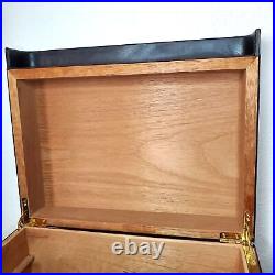 CAO CX2 Cigar Humidor Brown Leather Cigar Box Limited Edition Smoking EMPTY