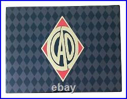 CAO Cigar Table Top Black Humidor Box USED FREE SHIPPING