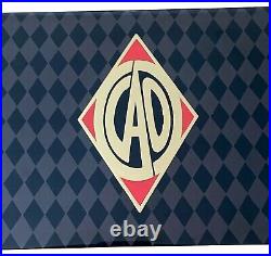 CAO Cigar Table Top Black Humidor Box USED FREE SHIPPING