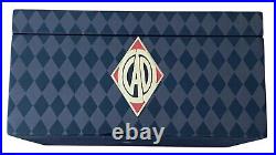 CAO Cigar Table Top Black Humidor Box USED FREE SHIPPING