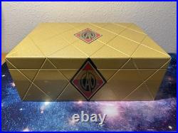 CAO Gold Limited Edition Humidor 713/750 Large Wooden Cigar Box Hygrometer Tray
