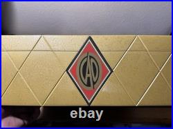 CAO Gold Limited Edition Humidor 713/750 Large Wooden Cigar Box Hygrometer Tray