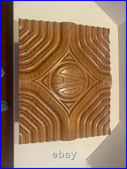 CAO Limited Edition Cigar Humidor 14.5x11.25x7. Light Brown Wood