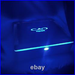 CAO Vision Limited Edition Humidor with Blue LED Light Digital Hygrometer