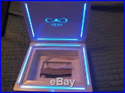 CAO WHITE with LED Light Cigar Humidore Digital Hygrometer Collector & Rare