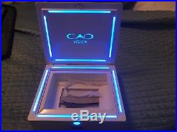 CAO WHITE with LED Light Cigar Humidore Digital Hygrometer Collector & Rare