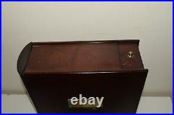 CIGAR HUMIDOR Book Style large upright 4 Drawer 50 cigar Wood