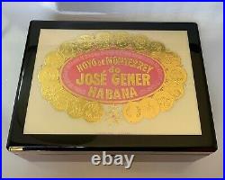 CIGAR HUMIDOR HOYO DE MONTERREY de JOSE GENER Tobacciana Sommelier Catador GOLD