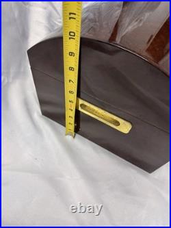 CIGAR HUMIDOR Treasure Chest Dome 250ct. With Humidifier Hygrometer (See Photos)