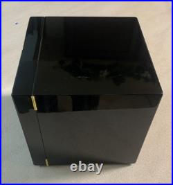 CIGAROL Elegant Cigar Humidor Cabinet 100 Count Digital Hygrometer & Cedar Trays