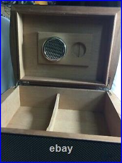 COHIBA Cigar Case Humidor Travel Cedar Wood Cigar box