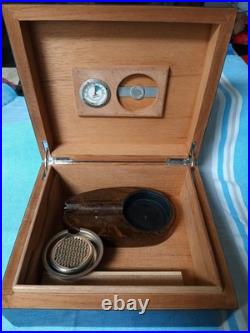 Caja Para Puro Con Humidor De Lujo