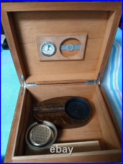 Caja Para Puro Con Humidor De Lujo