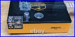 Camacho Wooden Lacquer Cigar Humidor Box WORKING 3 STRING GUITAR CUSTOM