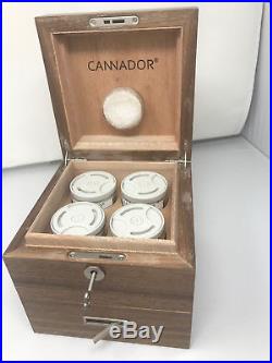 Cannabis & Herbs Humidor Cannador 4 jars