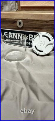 Cannador 4-Strain Cubby Hole Storage Humidor for Cannabis/Cigars/Tobacco/Herbs