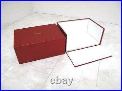 Cartier Cigar Humidor Limited outer box serial number empty box white red mzyo