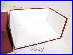 Cartier Cigar Humidor Limited outer box serial number empty box white red mzyo