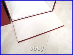 Cartier Cigar Humidor Limited outer box serial number empty box white red mzyo