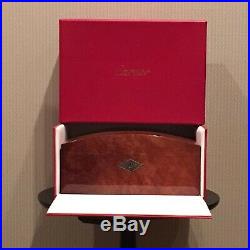 Cartier Humidor 75 Cigar Case With Hygrometer Wooden Brown Limited Edition Key