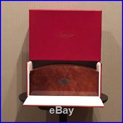 Cartier Humidor Cigar Case Mens With Box No damage or Dirt Used