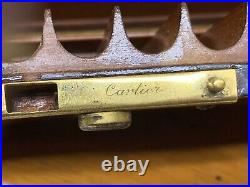 Cartier RARE Antique Cigarettes Cigar Display Case 100 Cigarette Space Mold 12
