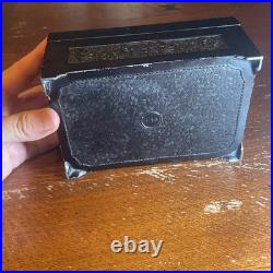 Cast Bronze Cedar Lined Humidor Antique c. 1800s