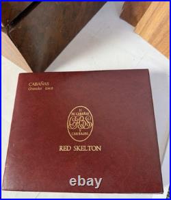 Celebrity, Comedian, Red Skeleton Personal Cigar Humidor with Documention/Receipt