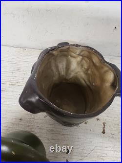 Ceramic Hand Painted Smoking Bulldog With Hat Figural Humidor Jar Cigars XONEX Ceramic Hand Painted Smoking Bulldog With Hat Figural Humidor Jar Cigars XONEX