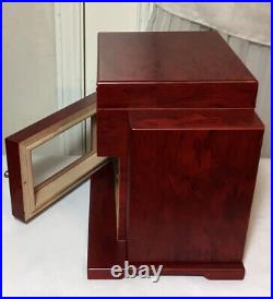 Cherry Wood & Acrylic Door 150- 180 Count Cigars Humidor